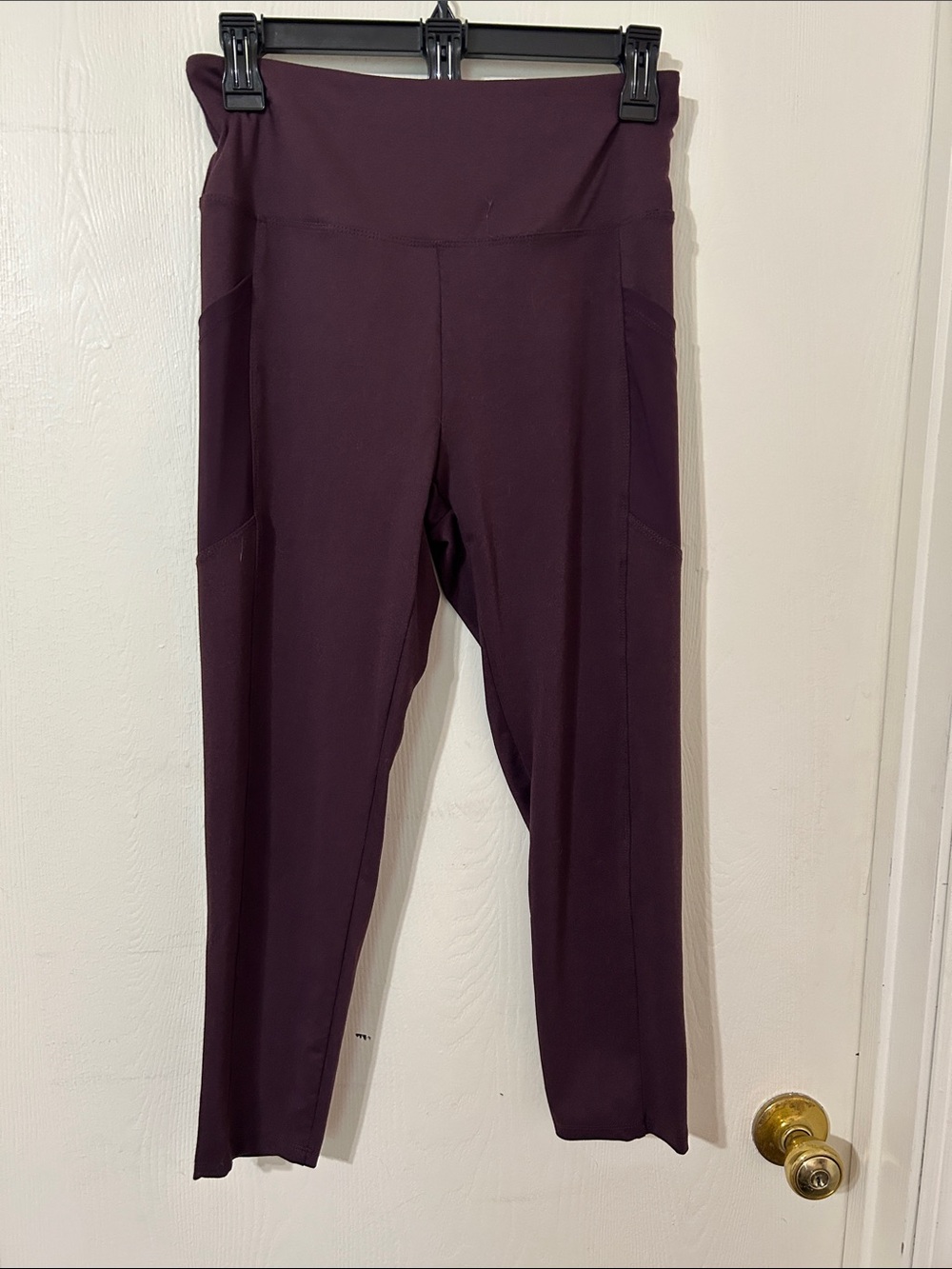 Balance Collection High-Waist Leggings in Plum